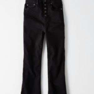 Ne(X)t level stretch flare jeans in black